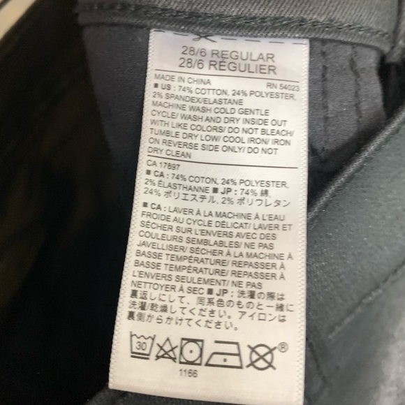 Banana Republic Black Coated Skinny Fit Jean - Picture 4 of 8